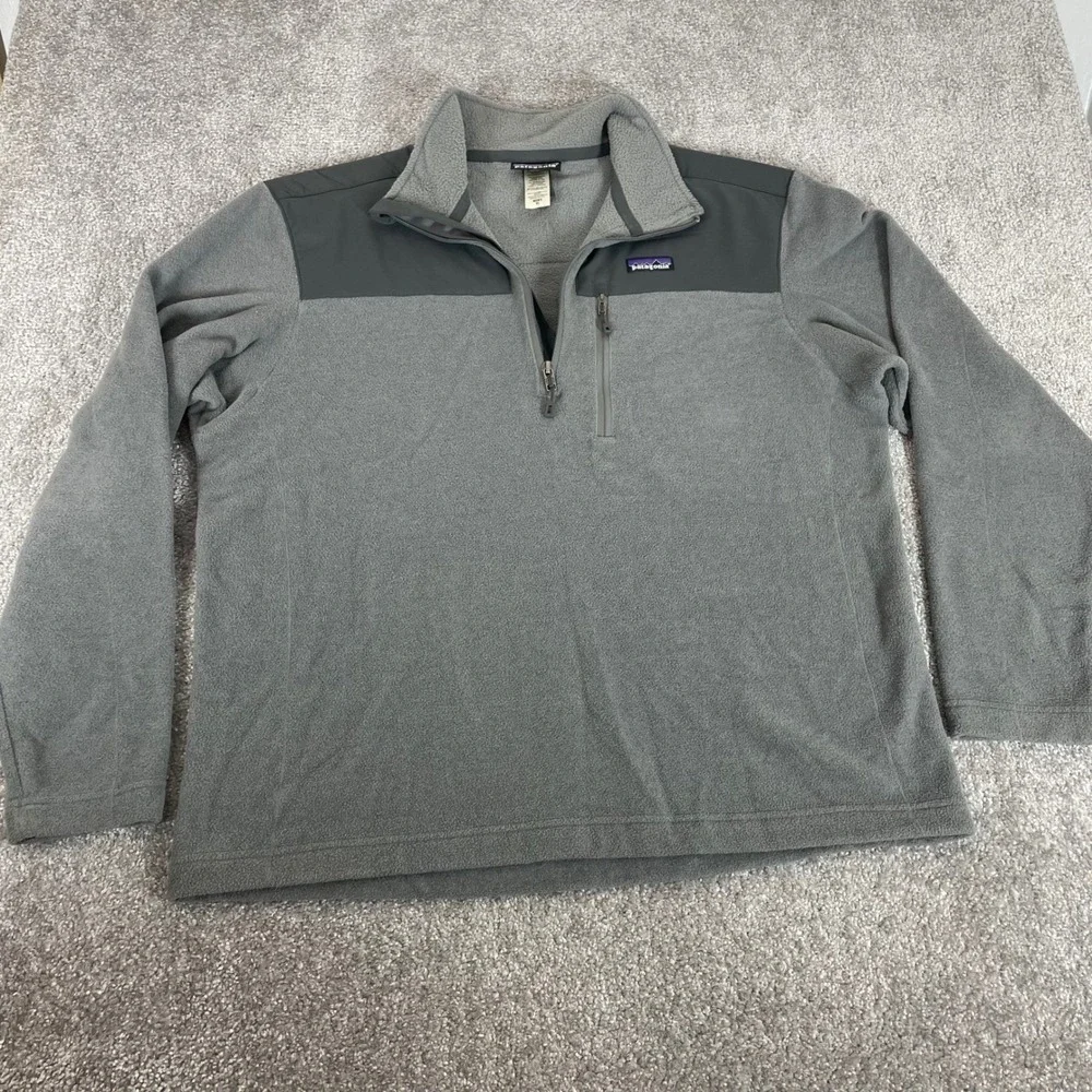 Patagonia 1/4 Zip Pullover Mens Extra Large Merino Wool Blend Finmark Fleece